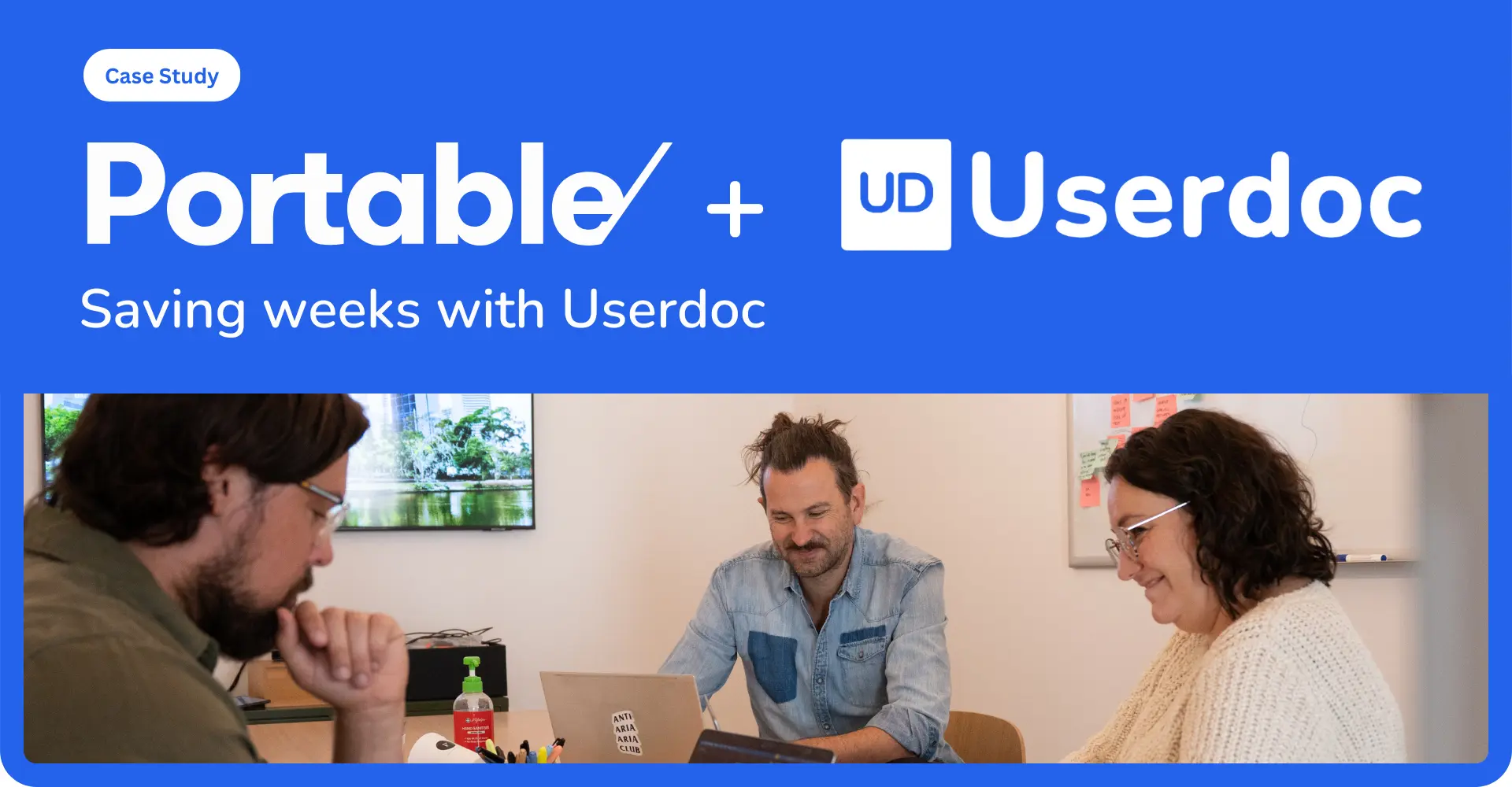 Case Study: Portable saves weeks with Userdoc - Userdoc blog